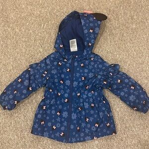 Toddler Girl Minnie Mouse Windbreaker